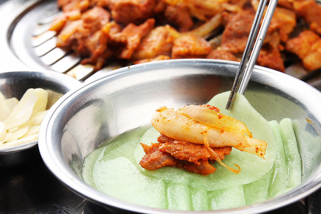 풀무원 와사비맛 무쌈 300g