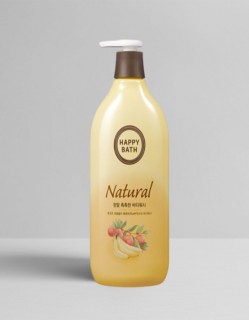 해피바스 내추럴 정말 촉촉한 바디워시 900g