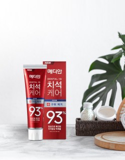 메디안 치석케어 구취제거 93% 120g