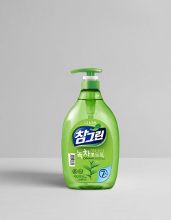 참그린 녹차 기름기 뽀드득 500g