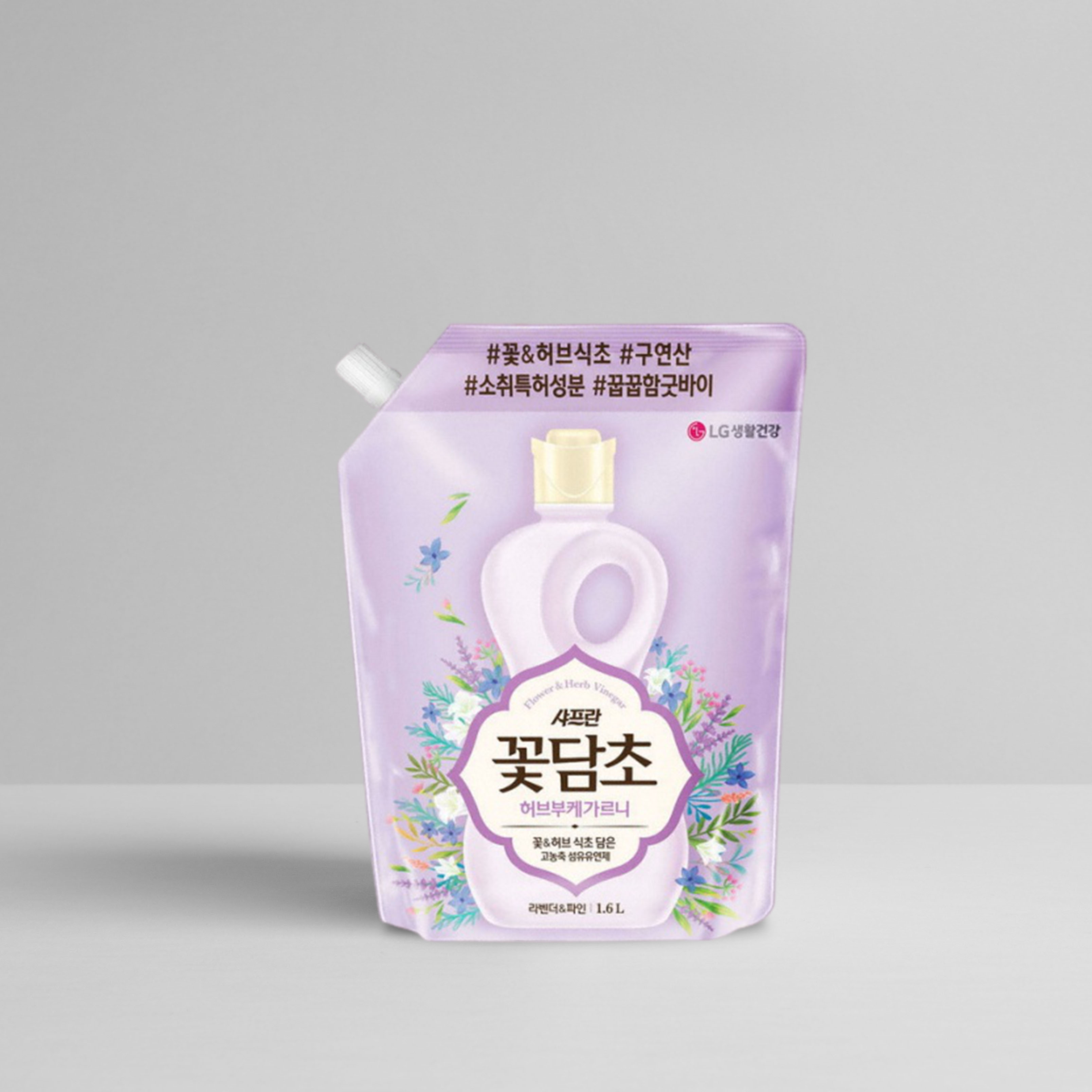 샤프란 꽃담초 라벤더 & 파인 리필용 1.6L