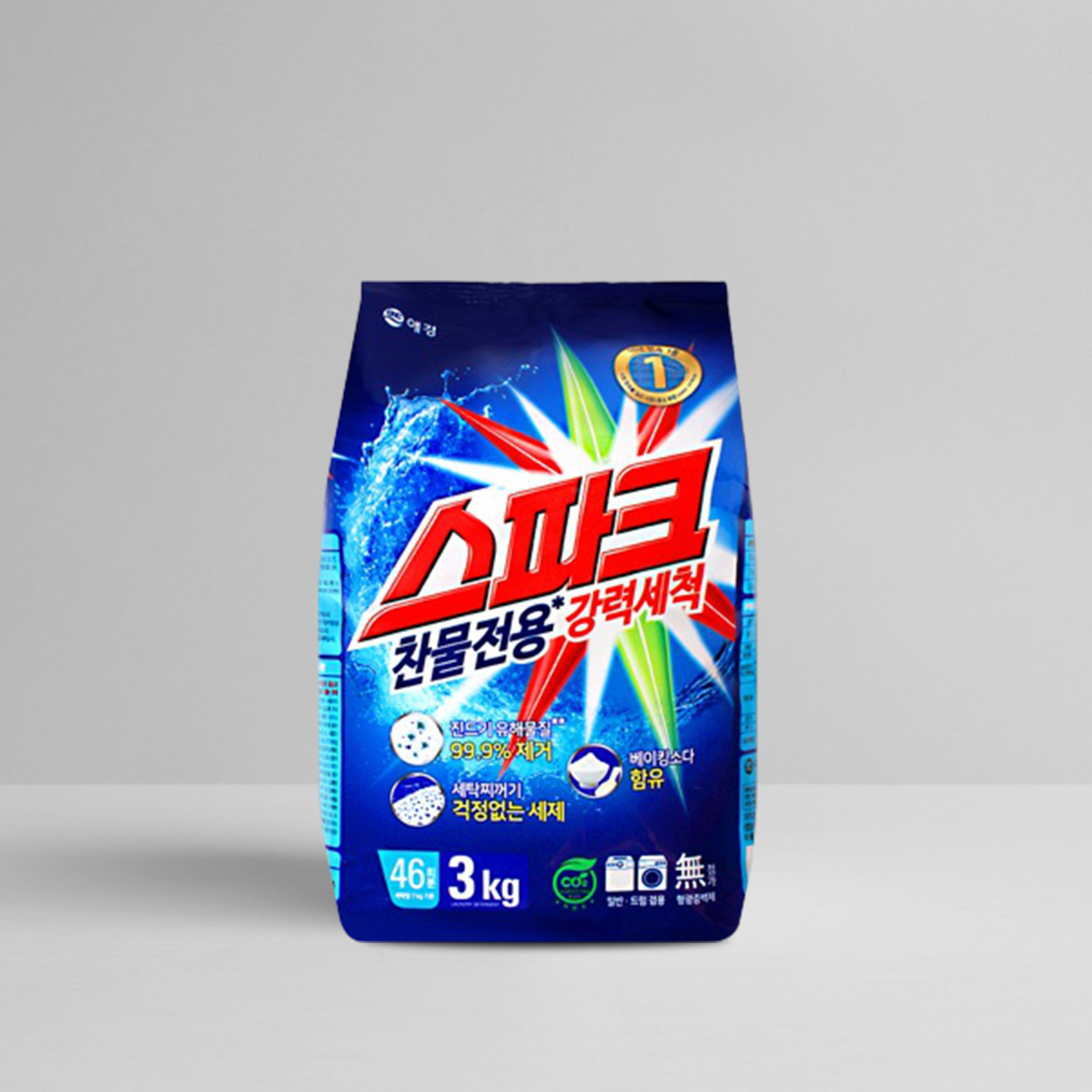 스파크 가루세제 일반용 리필 3kg