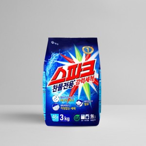 스파크 가루세제 일반용 리필 3kg