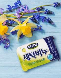 무궁화 세탁비누 230g x4개