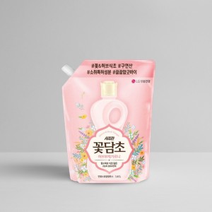 샤프란 연꽃 & 유칼립투스 섬유유연제 1.6L 리필용