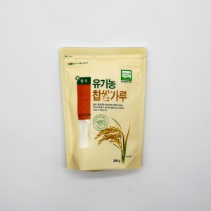 [청오건강] 국산 유기농 찹쌀가루 300g