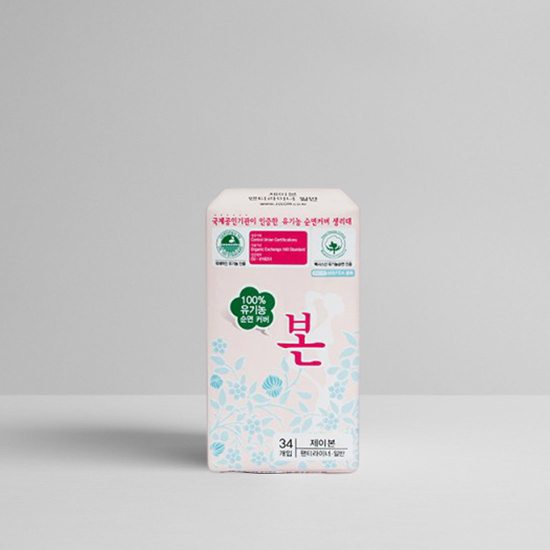 유기농본 일반 팬티라이너 34P