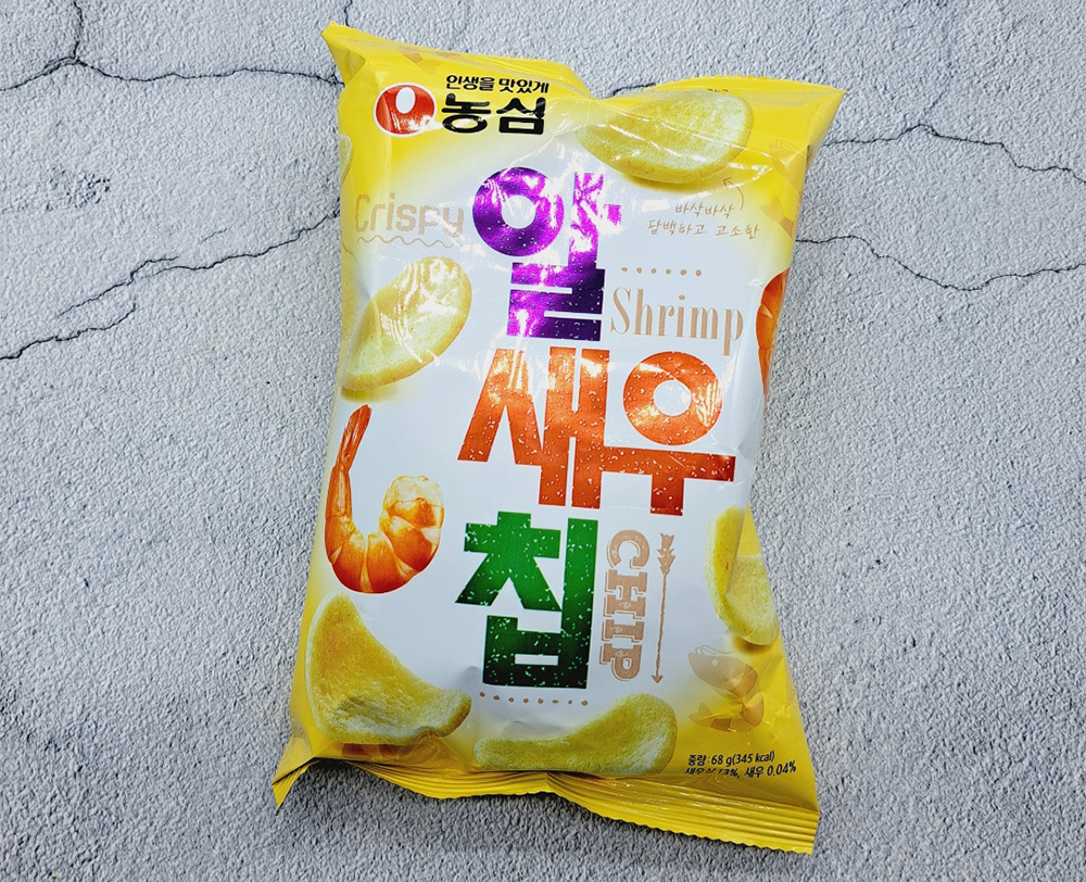 농심 알새우칩 68g