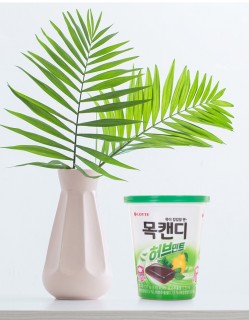 롯데 목캔디 허브민트 122g(통)