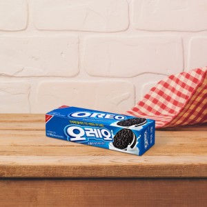 오레오 화이트 크림 샌드위치 쿠키 100g