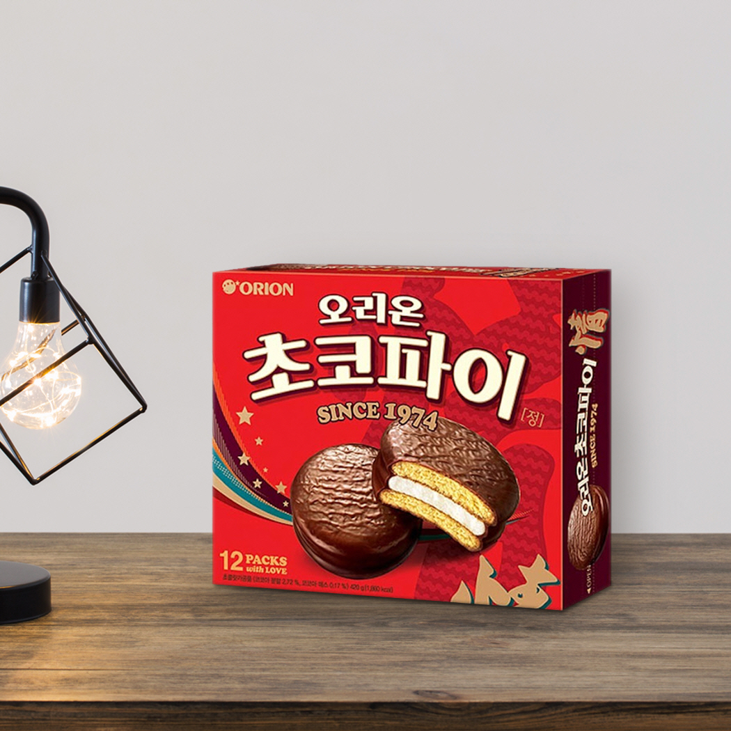 오리온 초코파이 420g(12개입)