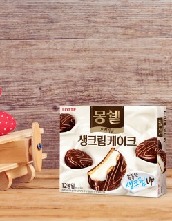 롯데 몽쉘 생크림케이크 오리지널 408g