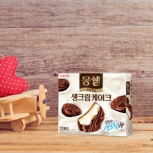 롯데 몽쉘 생크림케이크 오리지널 408g