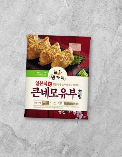 풀무원 큰 네모 유부초밥 395g