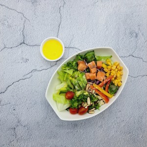 훈제연어 아보카도 한라봉드레싱 샐러드250g