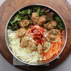 [밀키트] 만두 비빔국수 750g