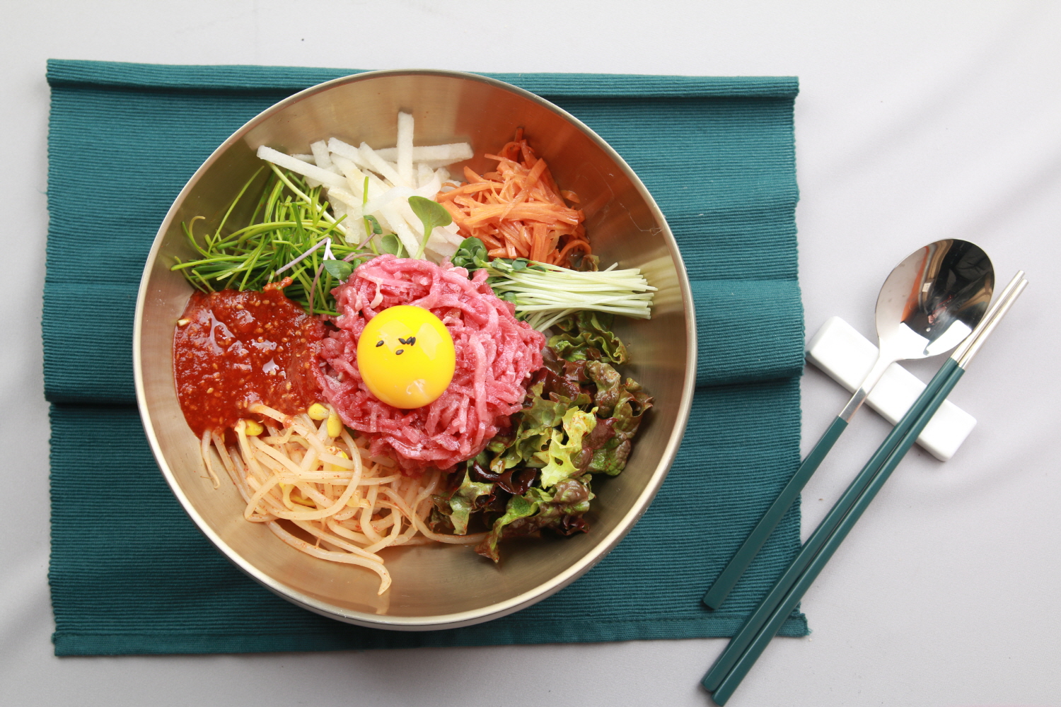 [밀키트] 한우 육회비빔밥 모듬 380g