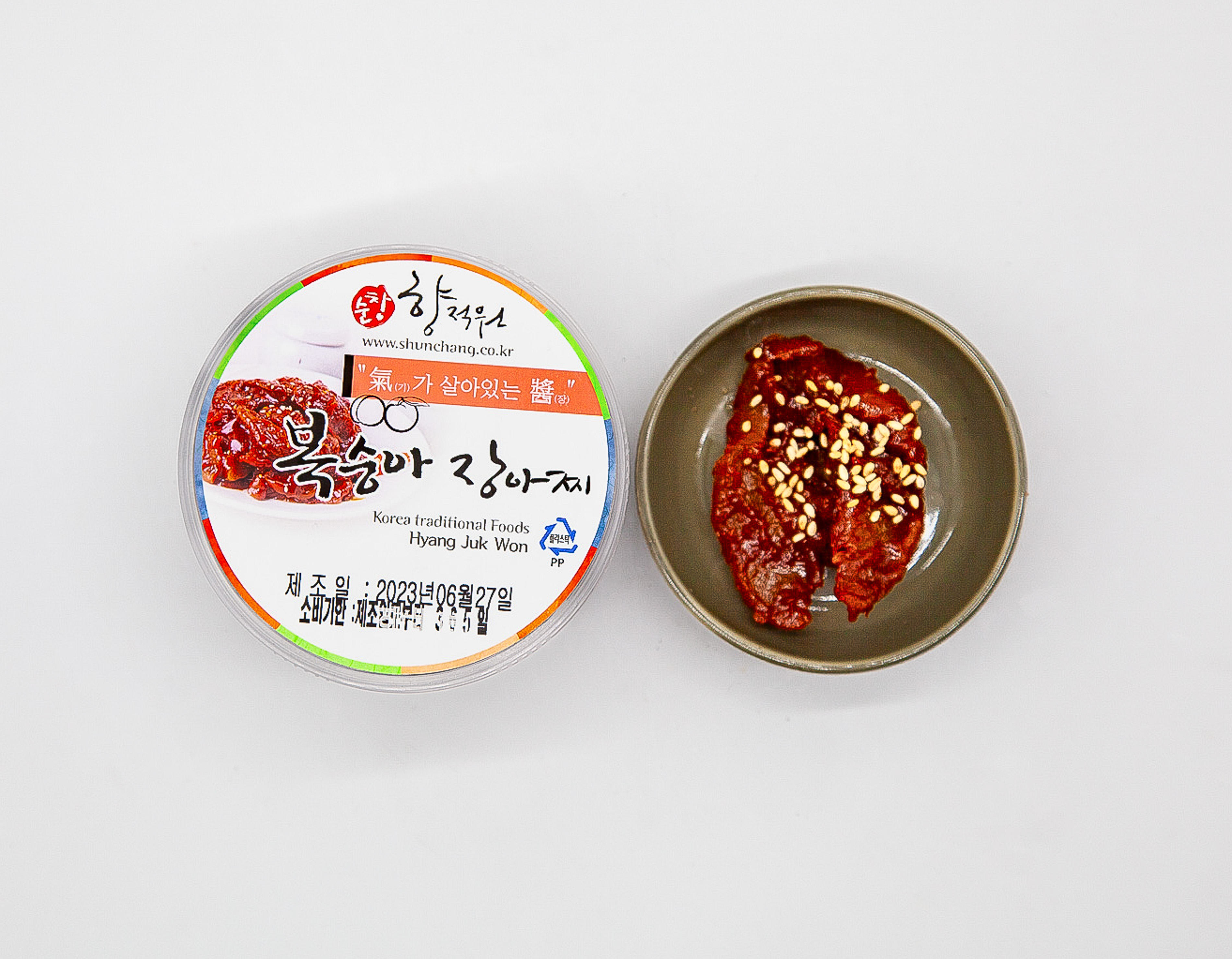 [순천명가] 복숭아 장아찌 200g