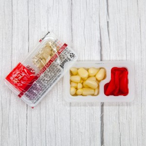 [삼광] 뚜껑이 있는 락교와 적초생강 60g