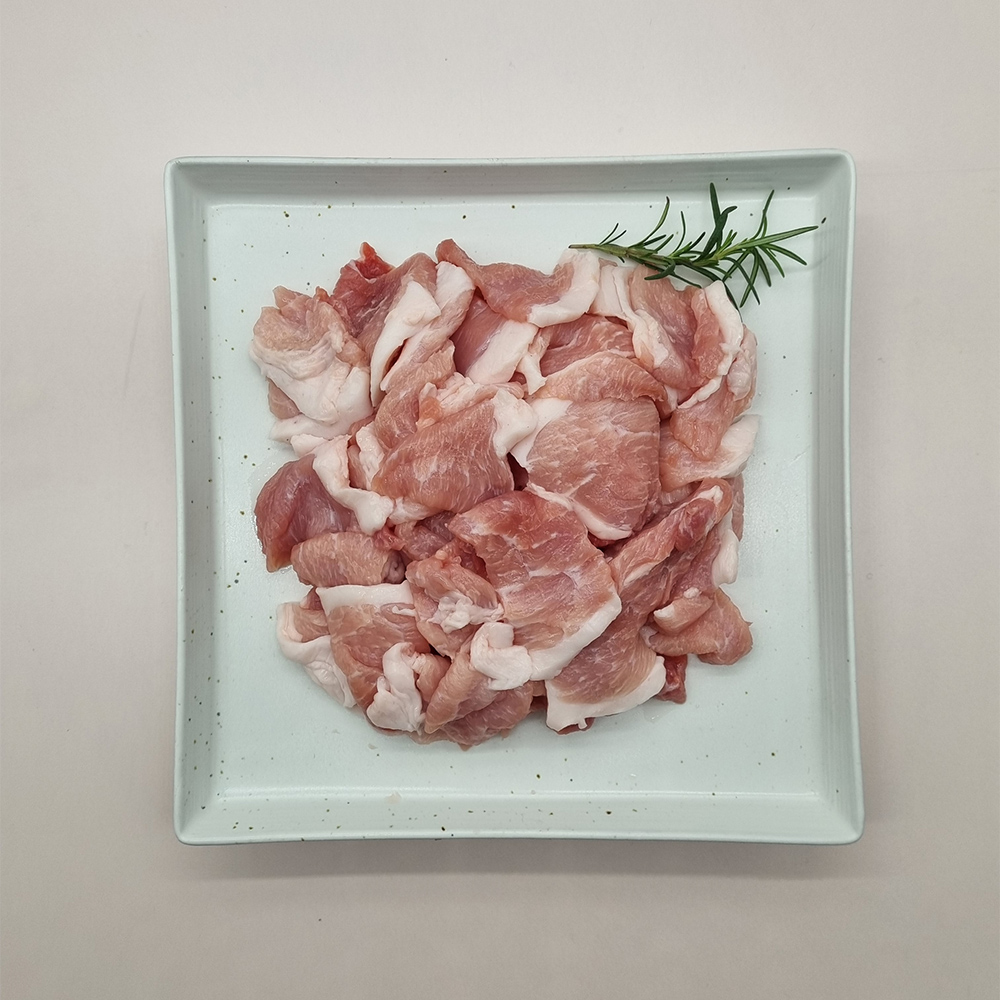 초신선 한돈 뒷다리살 제육용 500g