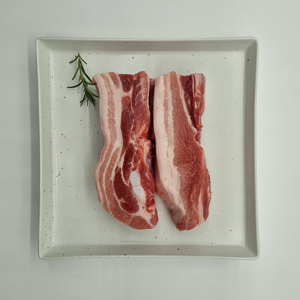 한돈 삼겹살 캠핑용  500g