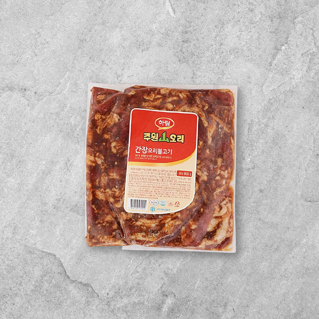 [정다운]국내산 간장 오리불고기 400g