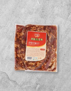 [정다운]국내산 간장 오리불고기 400g