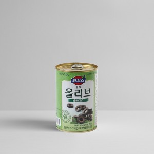 리치스 슬라이스 블랙올리브 405g (와인안주)