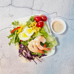 쉬림프 에그 시저드레싱 샐러드 250g