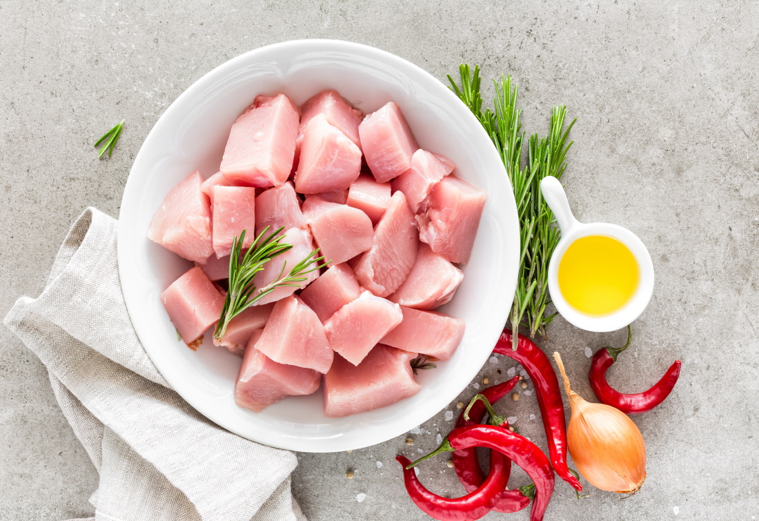 한돈 안심 카레. 짜장용 300g