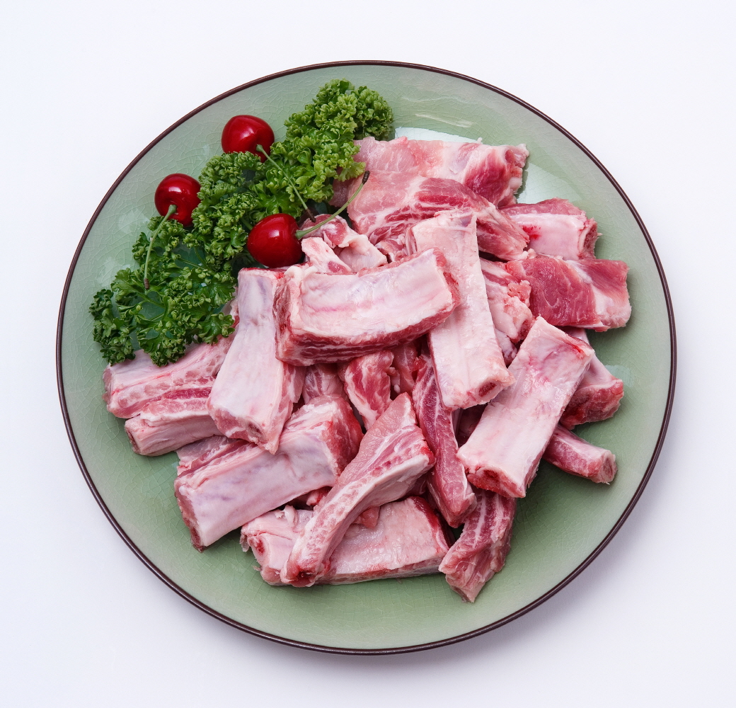 초신선 한돈 냉장 등갈비 500g+500g