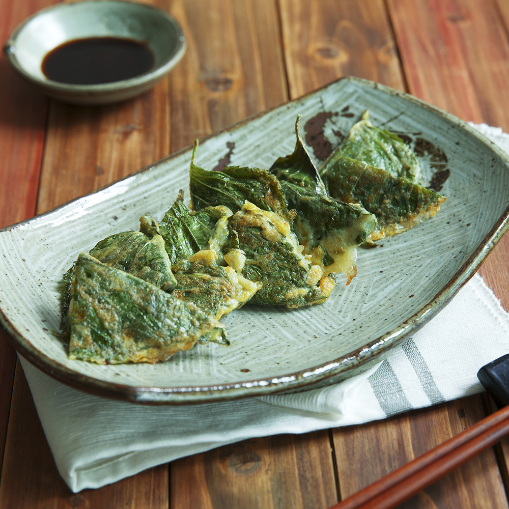쏘울푸드 깻잎전 200g