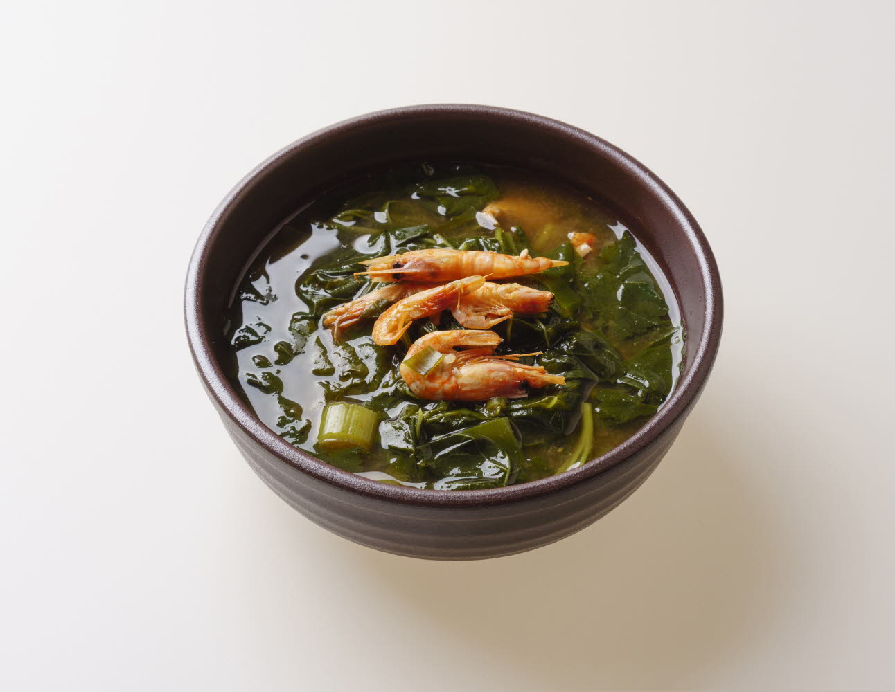 ☆초저가 [쏘울반찬] 아욱 새우 된장국 650g (2인분)
