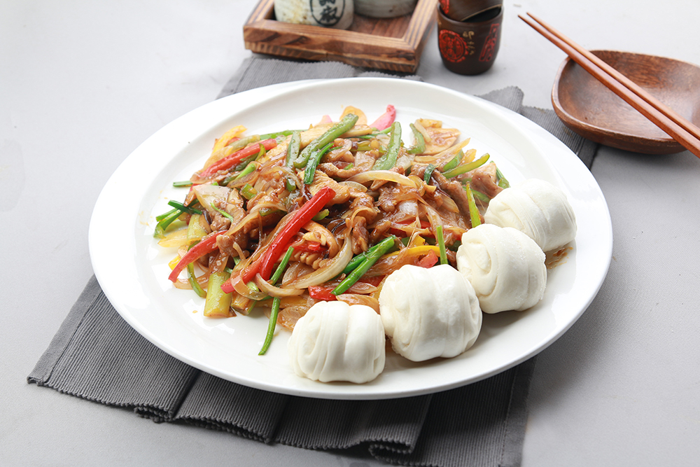 [쏘울반찬] 한우 고추잡채 꽃빵 650g