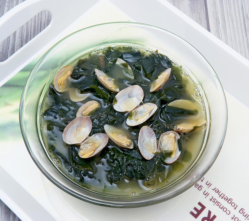 [쏘울반찬] 바지락미역국 650g(2인분)