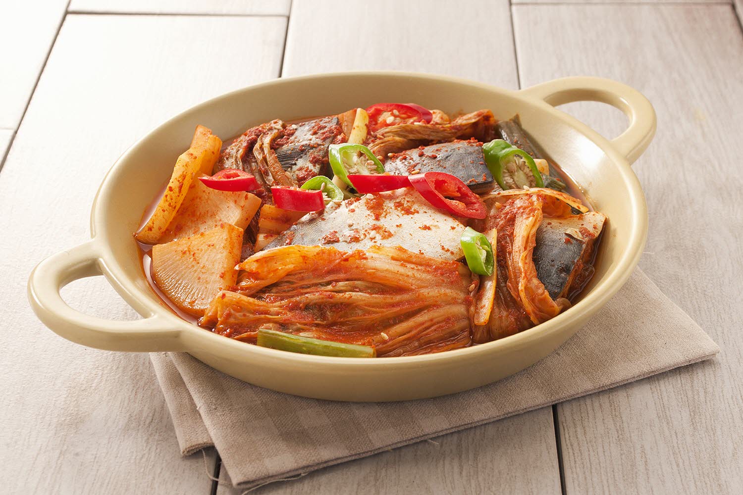 [쏘울반찬] 생고등어 김치 무조림 650g(2인분)