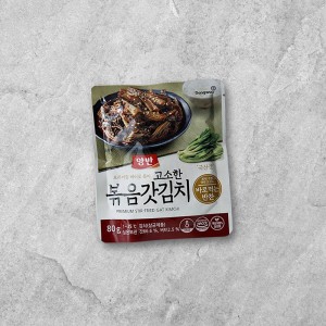 양반 고소한 볶음갓김치 80g