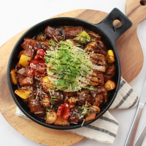 [밀키트] 척아리롤 찹 스테이크 400g