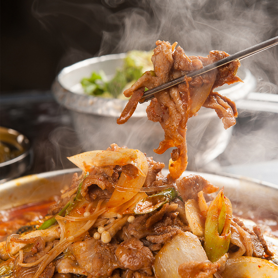 국내산 생오리 고추장 양념육 650g