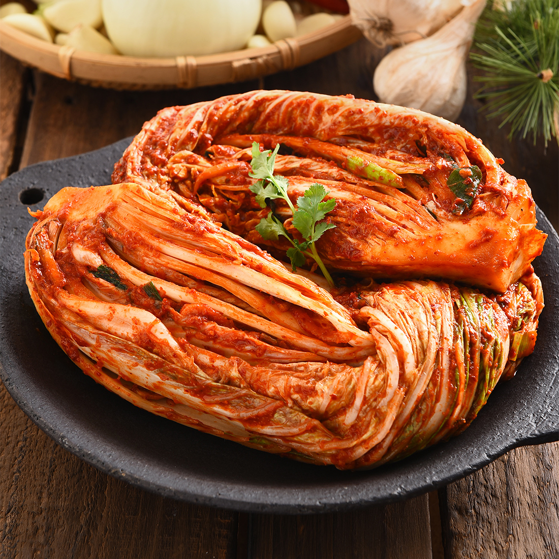 [쏘울푸드] 바로 버무린 포기김치 1kg