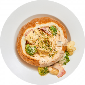 [밀키트] 베이컨 크림소스 빠네 파스타 750g(2인분)