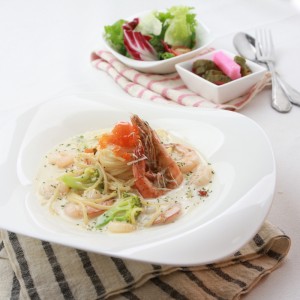 [밀키트] 쉬림프 까르보나라 스파게티 450g(2인분)