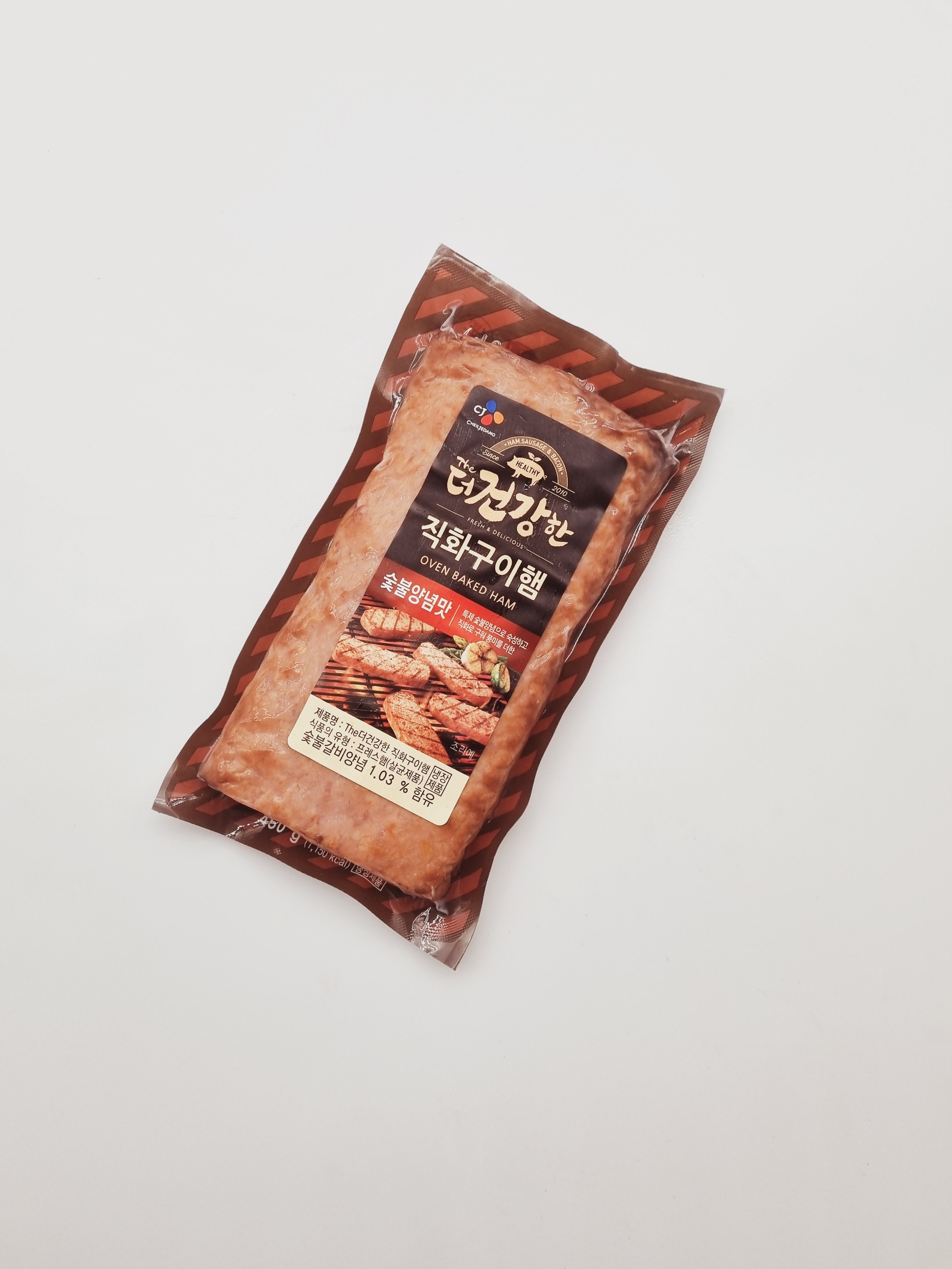 더 건강한 직화구이햄 숯불양념맛 450g