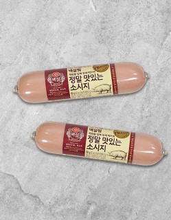 [백설햄] 정말 맛있는 소시지 160g