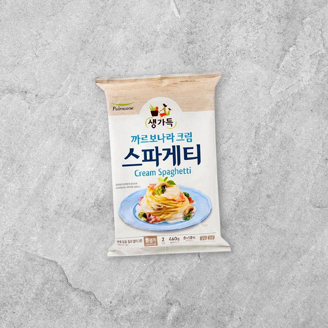 풀무원 까르보나라 크림 스파게티 460g