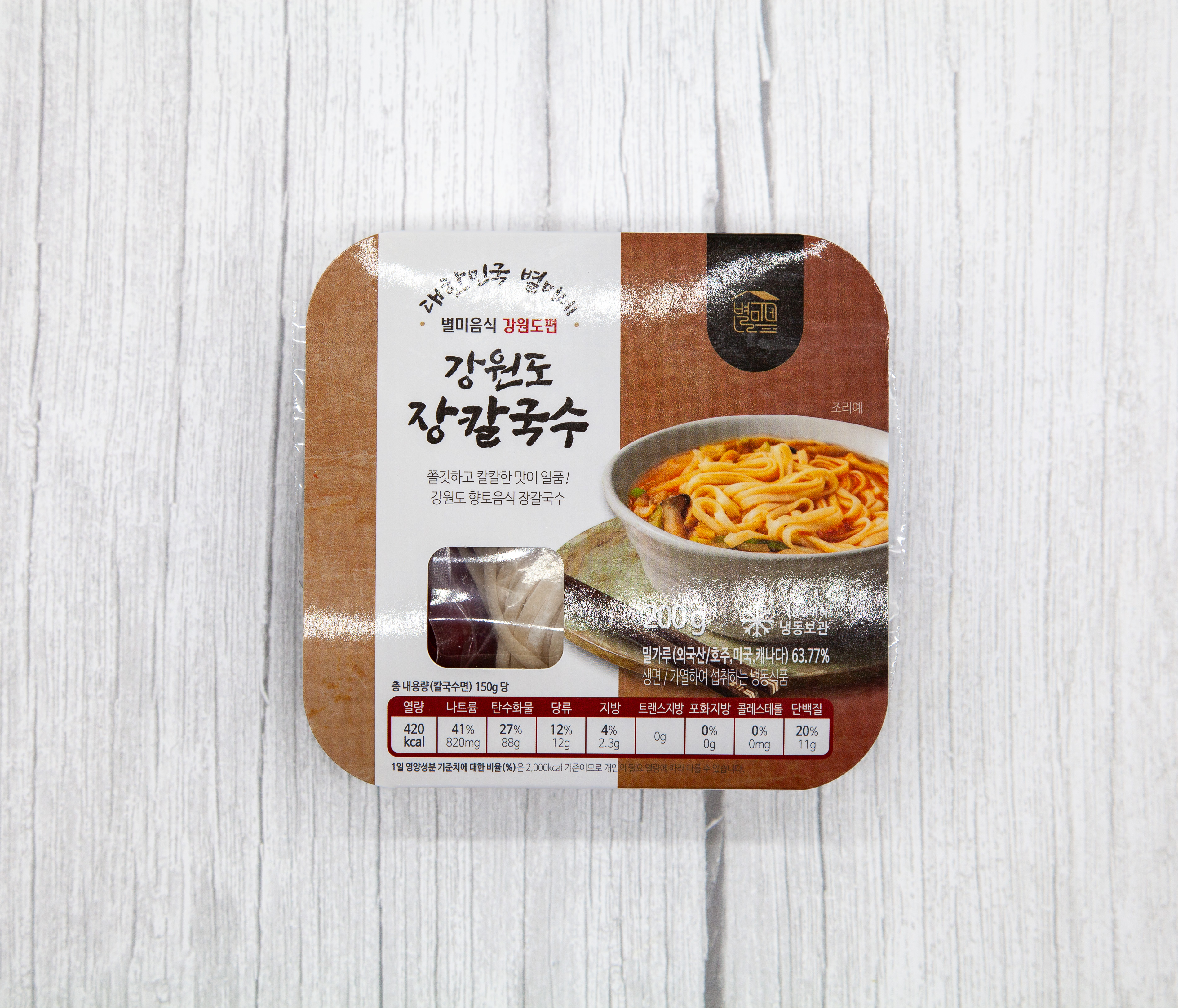 강원도 장칼국수 200g+소스50g