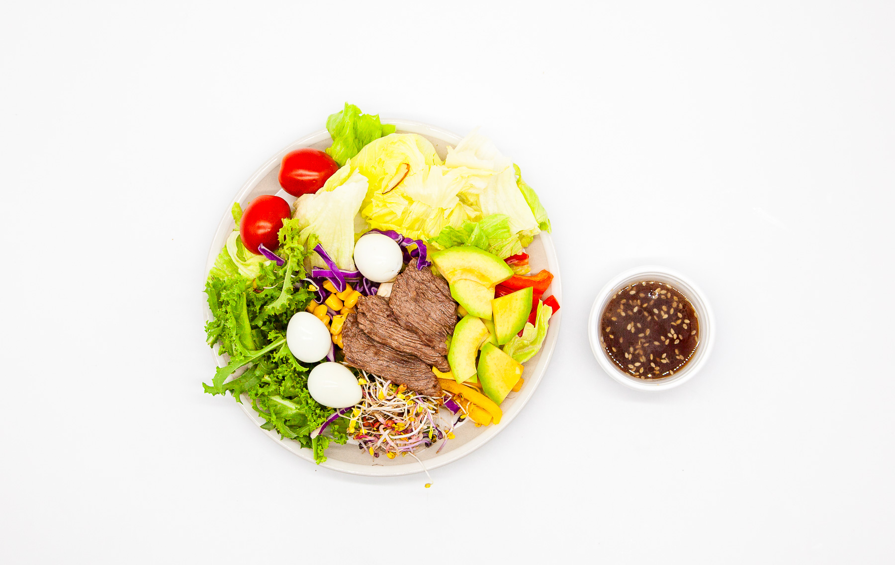 한우불고기 아보카도 오리엔탈샐러드 250g