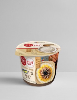 씨제이 햇반 컵반 불닭 마요덮밥