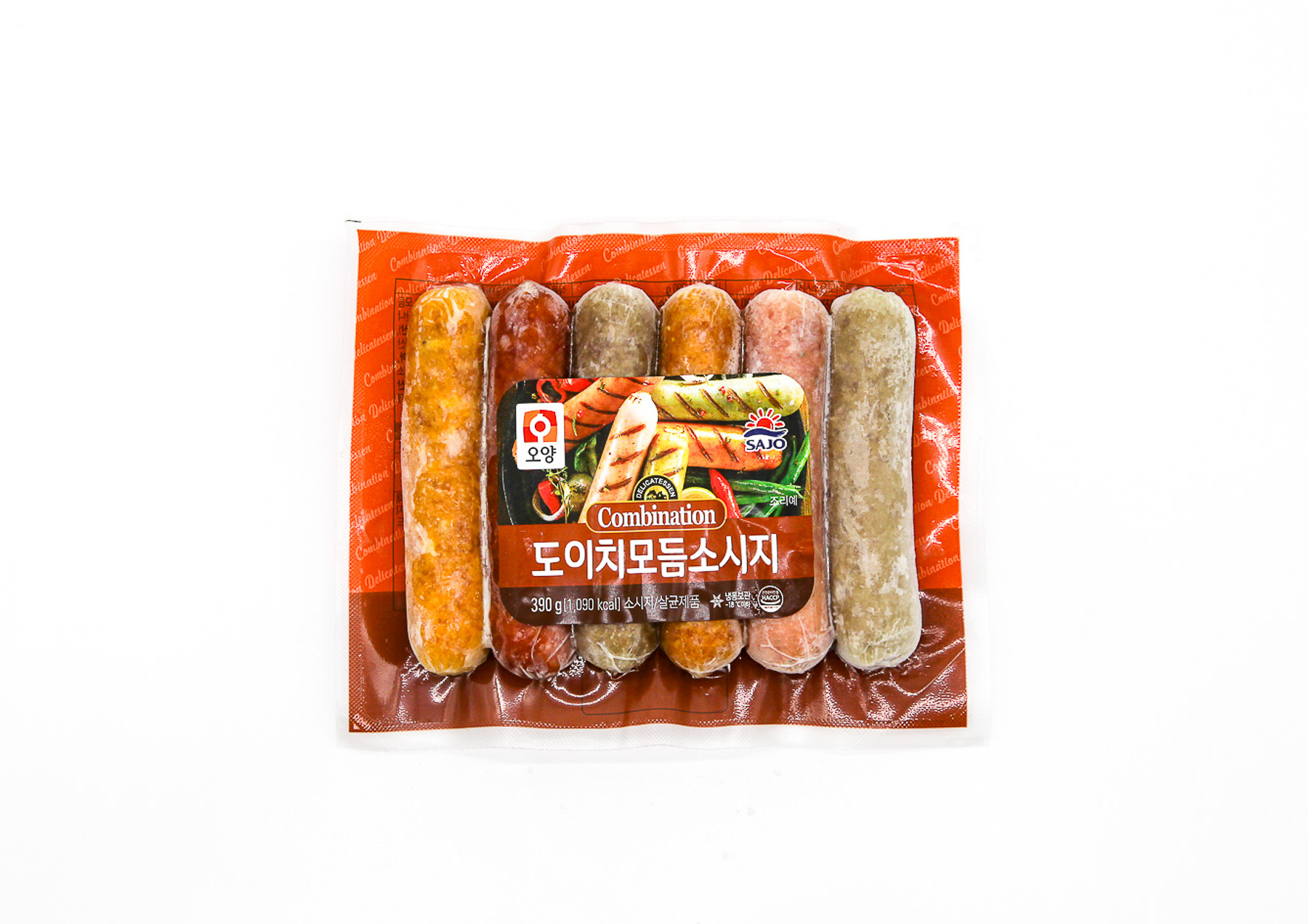 [사조오양]도이치 모듬소세지 캠핑안주 390g