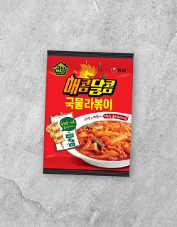 농심 쿡탐 매콤달콤 국물라볶이 390g